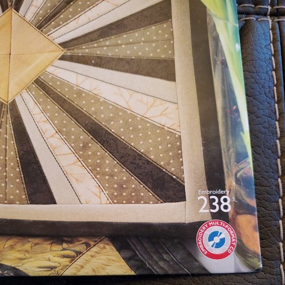 Husqvarna Viking Patchwork Quilting Embroidery Designs Multi-format CD #238 - Picture 2 of 5